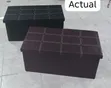 Foldable Leather Storage Seat Sofa Box - 1