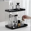 Modern Glacier Pattern Vanity Storage Rack - 1