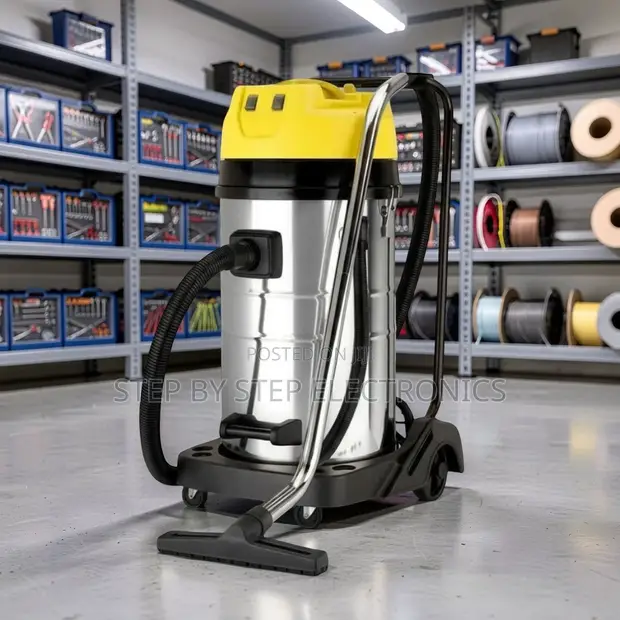 1200W Wet & Dry Cylinder Vacuum Cleaner (10L, 15L, 20L) - 1