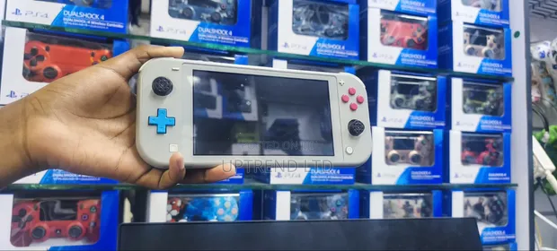 Grey Custom Pink Nintendo Switch Lite (Ex-UK) - 1