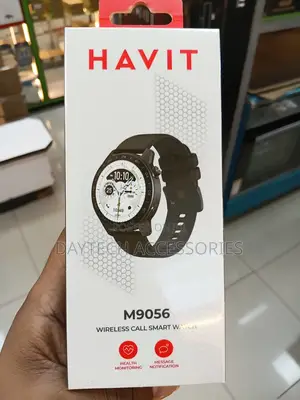 Havit M9056 Round AMOLED Smartwatch with Bluetooth Calling