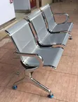 Vintage Modern 3 Seater Visitor Chair - 1