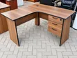 120cm Office Desk - American Walnut - 1