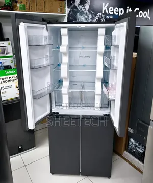 Syinix 421L Glass Four Door Refrigerator