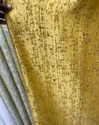 Champagne Gold Shimmer Living Room Curtains - 1