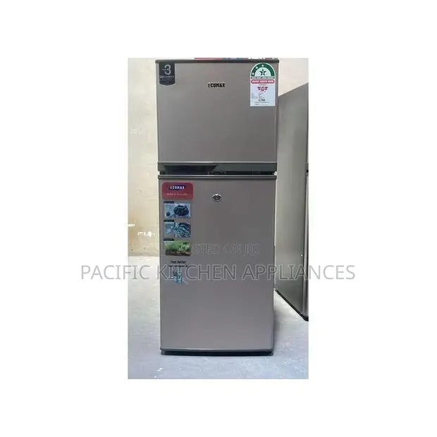 Ecomax 118L Double Door Fridge - 1