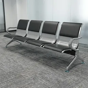 Quality 4 Seater Padded Visitors Waiting Chair