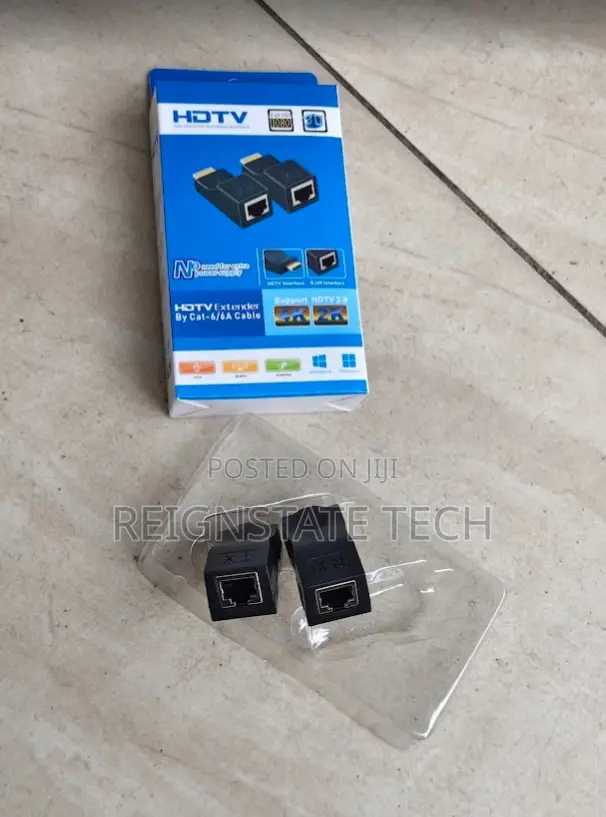 30m HDMI Extender Over Ethernet Cable - 1