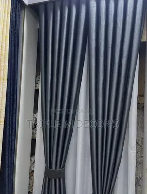 Thick Layered Blackout Curtains for Living Room