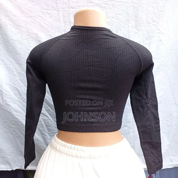 Ashro Crop Tops Gym Wear - 1