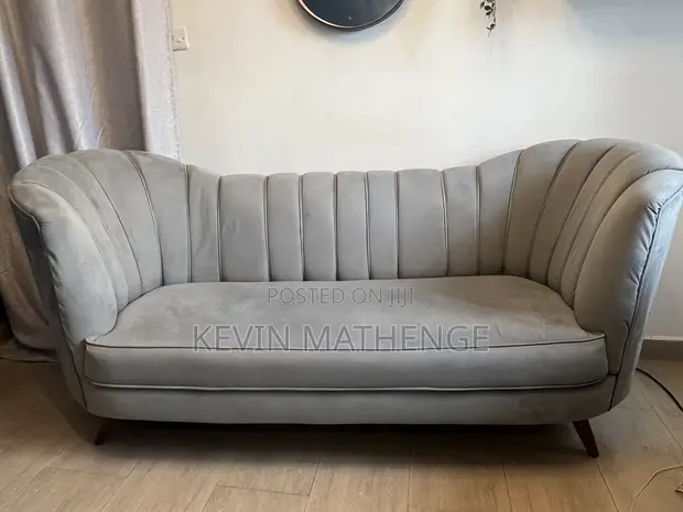 3 Seater Arm Sofa - Gray - 1
