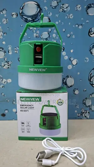 30W Emergency Solar Light with Type-C