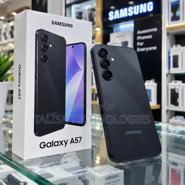 New Samsung Galaxy A57 256GB Black - 1