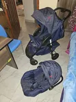 Stroller ya Mtoto 3-in-1 na Carrier/Car Seat - 2