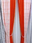 Balcony Sliding Glass Door Full Length Curtains - 2