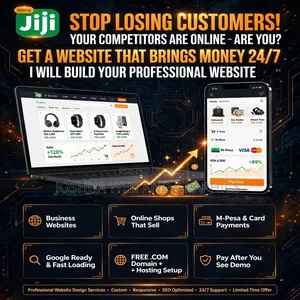 Business Website & Online Shop Development | M-Pesa Integration