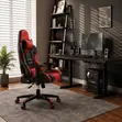 Ergonomic Gaming Chair - Red - 5