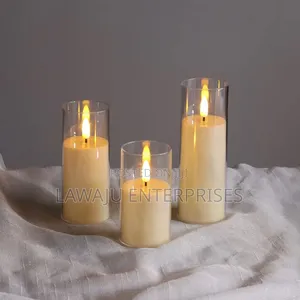 3pcs Set LED Candles with Remote