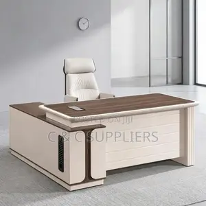 Imported L-Shaped Manager's Desk - 180cm