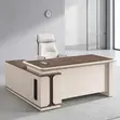 Imported L-Shaped Manager's Desk - 180cm - 1