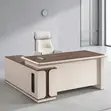 Imported L-Shaped Manager's Desk - 180cm - 2