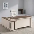 Imported L-Shaped Manager's Desk - 180cm - 3