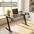 Black Imported Gamer Desk with LED - 2