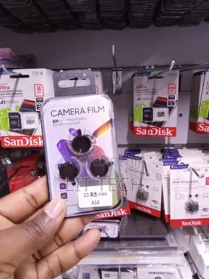 Samsung A16 Black Metal Ring Camera Lens Protectors