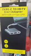 3-in-1 USB-C to HDTV Adapter with USB 3.0 - 2