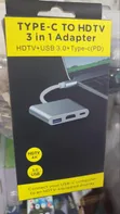 3-in-1 USB-C to HDTV Adapter with USB 3.0 - 4