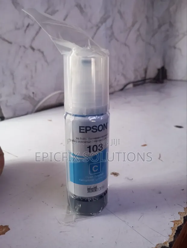 Epson 103 Original Cyan Ink - 1