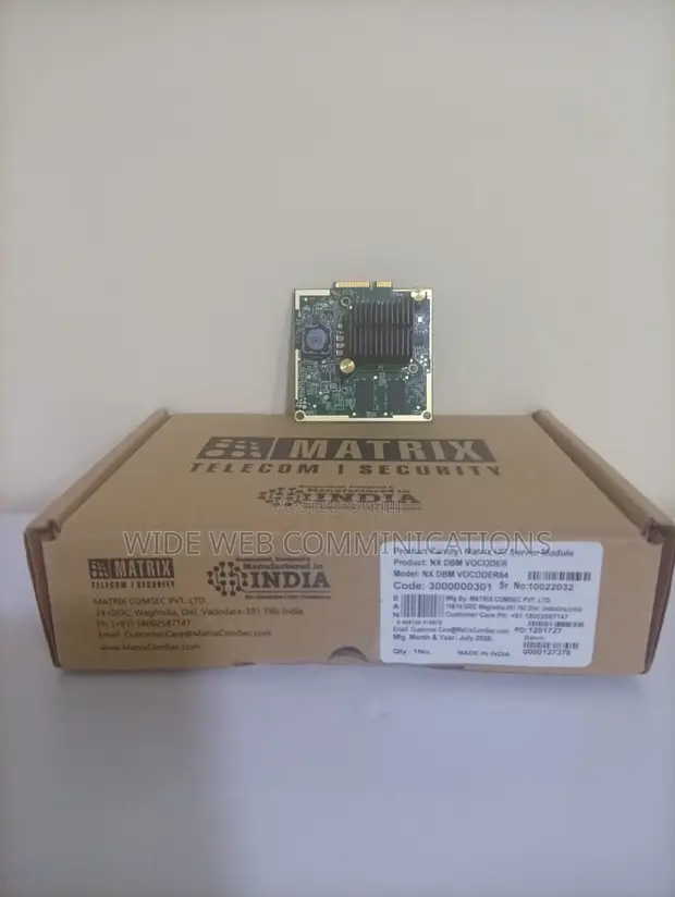 Matrix IP PBX VoIP Card NX DBM Vocoder64 - 1