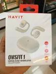 Havit Ovisfit 1 (OWS914) Open-Ear Wireless Headphones - Beige - 2