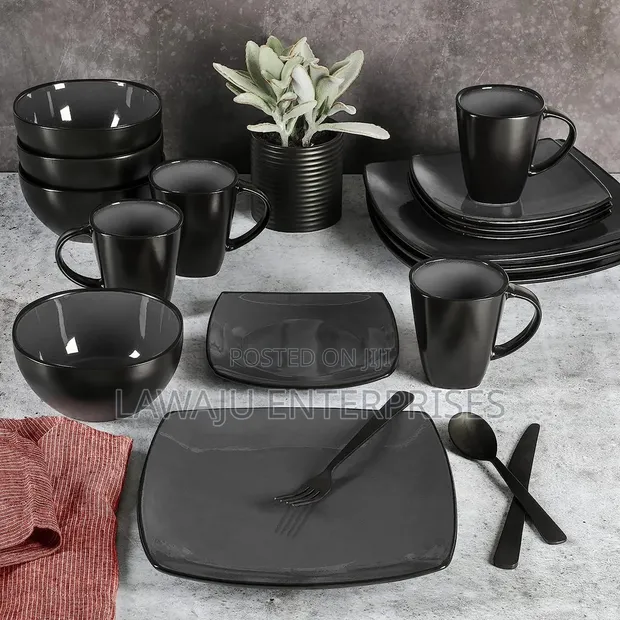Melamine Dinner Set - 24 Pieces - 1