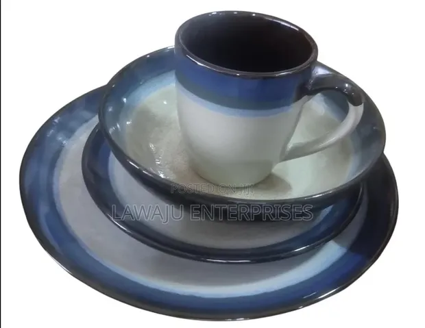 High Quality Ceramic Dinner Set (24pcs) - 1