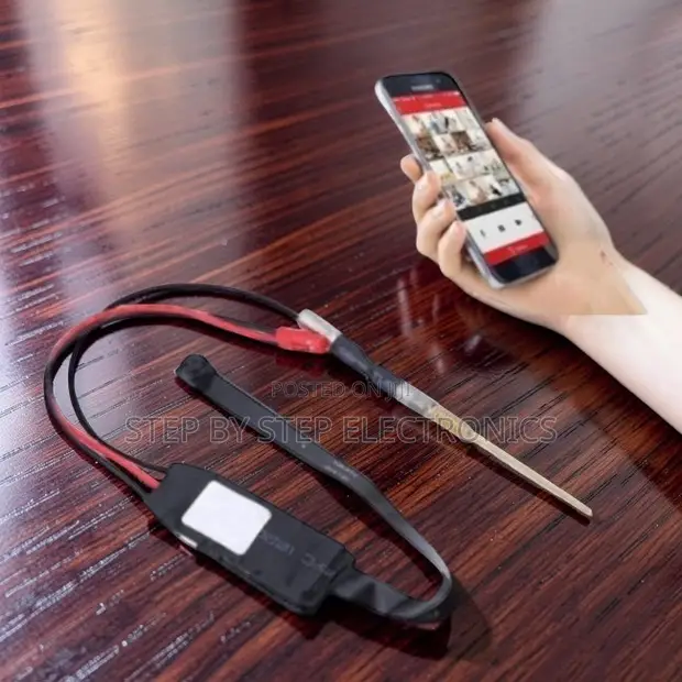 Mini 1080P HD Wireless Pin Hole Wi-Fi Spy Camera - 1