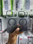 Gradient Matte Transparent Magnetic Case for iPhone 17 Pro Max - 1