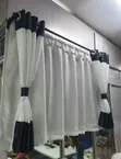Durable Washable Kitchen Curtain Set - 1