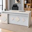 Imported L-Shape CEO Desk - 1600mm - 5