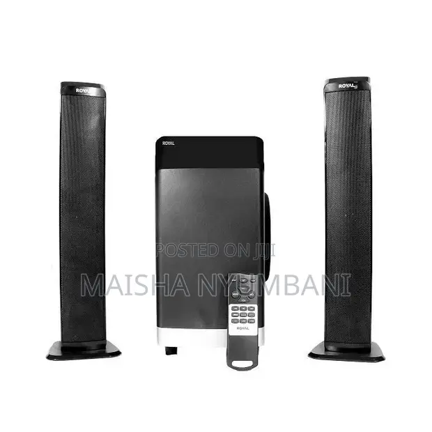 Royal R902 2.1CH Sound System 65W Deep Bass - 1