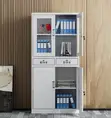 2-Door Office Storage Cabinet - Secure Modern Filing - 3