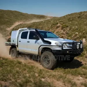 Toyota Hilux Vigo Steel Snorkel - Black