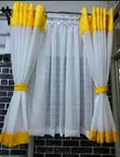 Half Window Short Kitchen Curtain Sets - 2