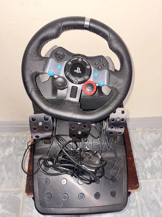 Logitech G29 Driving Force Racing Wheel Pedals (PS4/PS5/PC) - 1