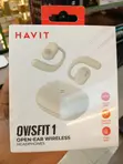 Havit OSW-914 Owsfit Open Ear Bluetooth Headphones - Nyeusi - 2