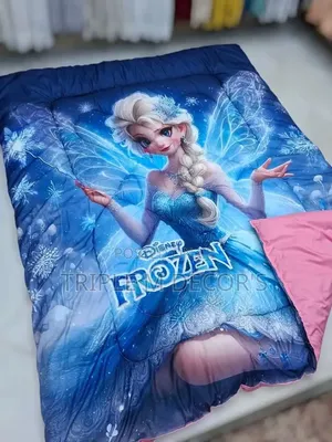 Frozen / Cinderella Kids Cartoon Duvet Set 4x6