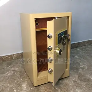 Brown Digital Fireproof Box - 80Kg