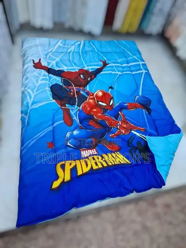Spider-Man / Avengers Cartoon Duvet Set 4x6 - 1