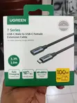 UGREEN 1m USB-C Extension Cable (100W PD, 10Gbps) - 1