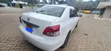 Toyota Belta 2009 White - 1